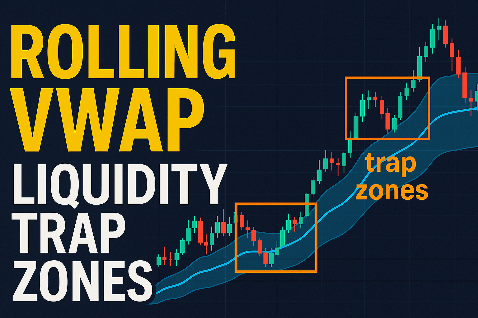 Rolling VWAP Liquidity Trap Zones (RLTZ): The Hidden Institutional Footprint Traders Are Missing