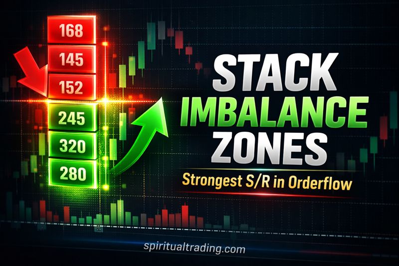 Stack Imbalance Zones – The Strongest Support & Resistance in Orderflow