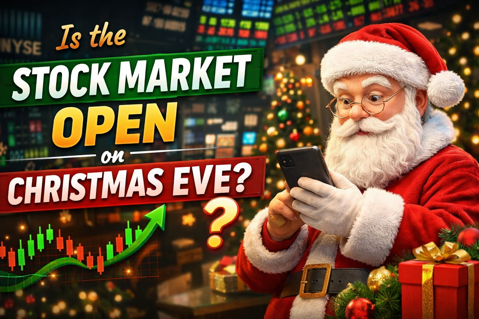 Is the Stock Market Open on Christmas Eve?