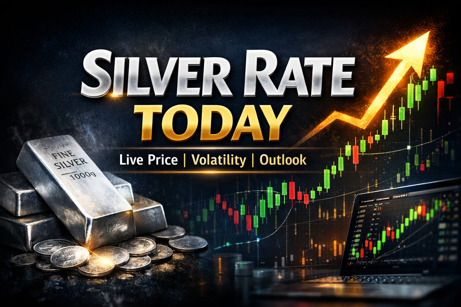Silver Rate Today: Live Price, Market Trends & Trading Outlook