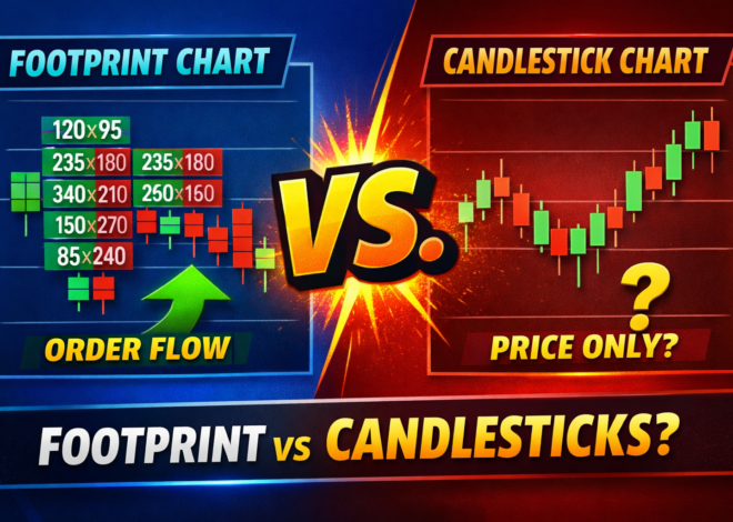 Difference Between Footprint vs Traditional Candlesticks