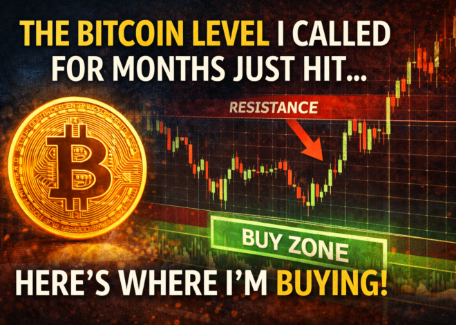 THE BITCOIN LEVEL I CALLED FOR MONTHS JUST HIT — HERE’S WHERE I’M BUYING!