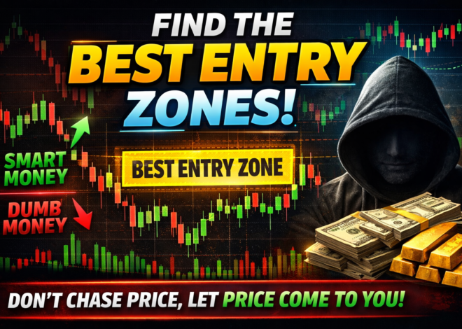 How To Find the BEST Entry Zones (Smart Money Doesn’t Chase Price)