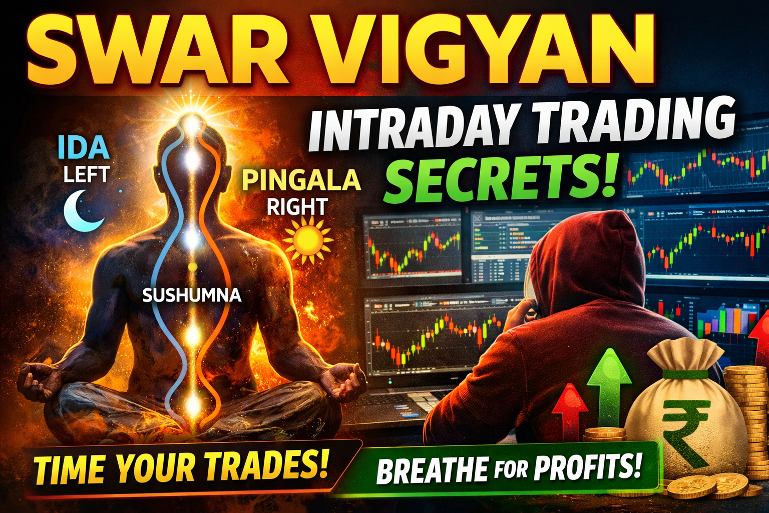How to Take Intraday Trades Using Swar Vigyan