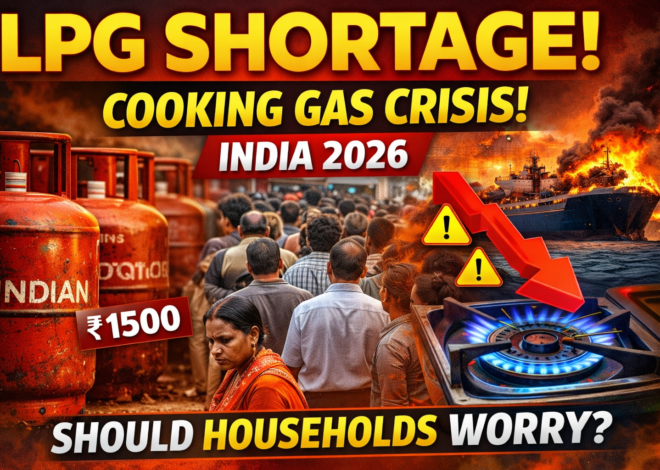 LPG Shortage 2026: Why India Is Facing a Cooking Gas Crisis and What It Means for Households