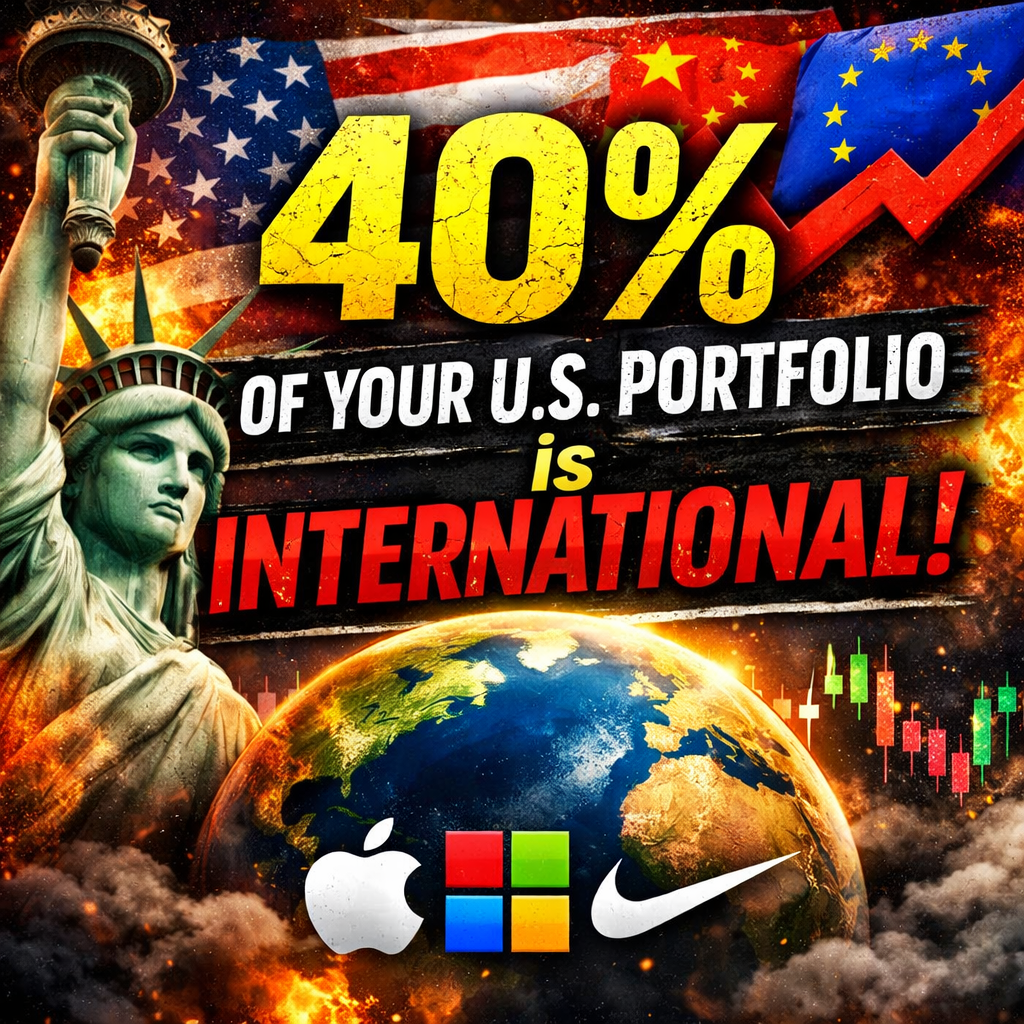 Hidden Truth: Why 40% of Your U.S. Portfolio Is Actually an International Powerhouse