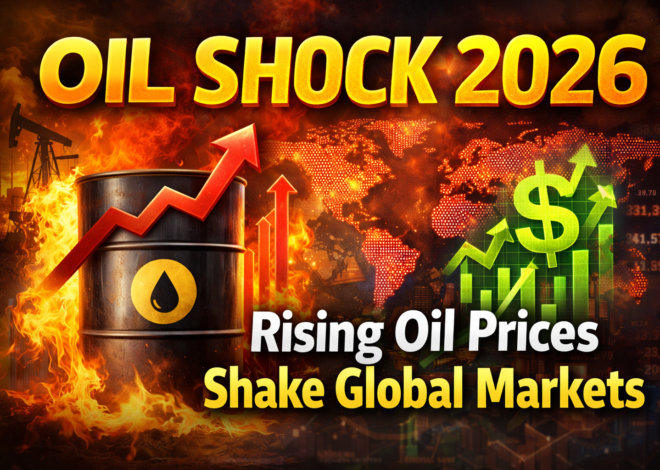 Oil Shock 2026: How Rising Crude Prices Are Shaking Global Markets