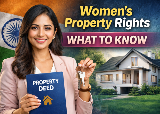 Women’s Property Rights in India: What Every Woman Must Know About Ownership, Inheritance, and Legal Protection